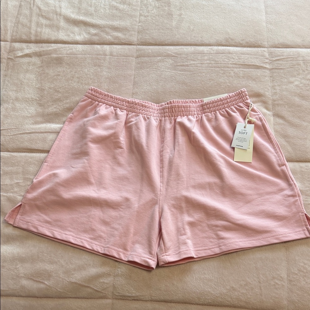 Reflex Light Pink Women's Athletic‎ Shorts
